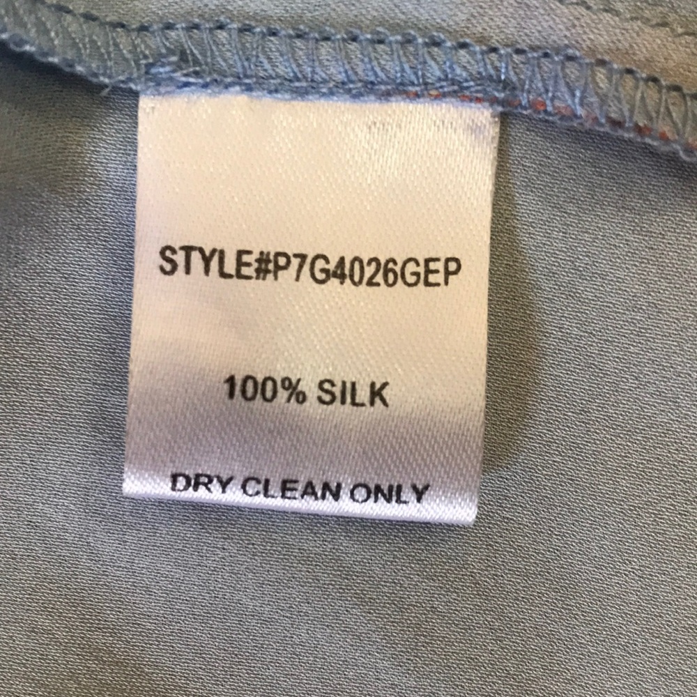 Parker Blue floral one shoulder top - Picture 5 of 6